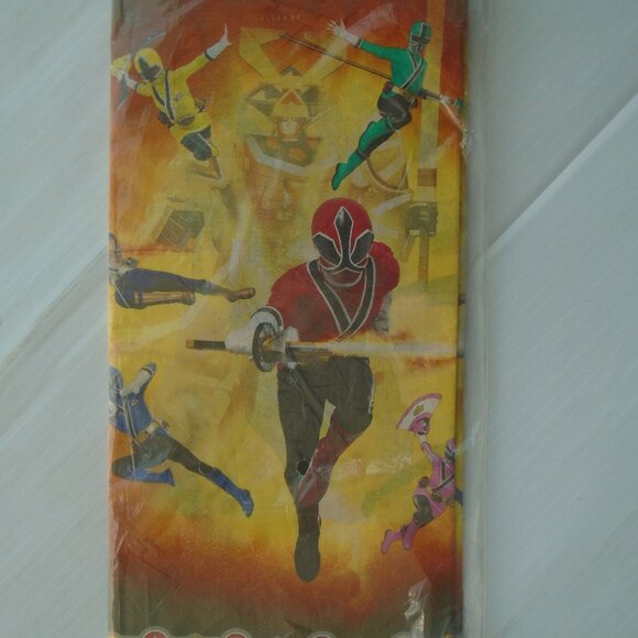 DesignWare Power Rangers Samurai Tablecover Nappe 54 in x 96 in (36 sq ft) - Picture 3 of 5